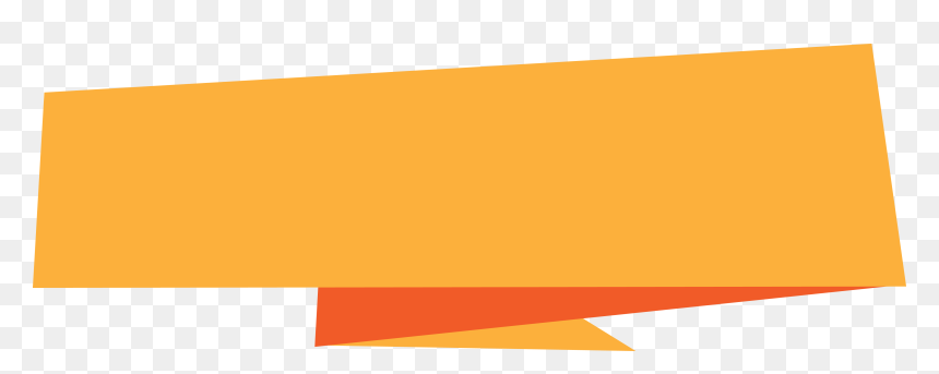 Banner Png Free Image - Transparent Orange Banner Png, Png Download - banner png