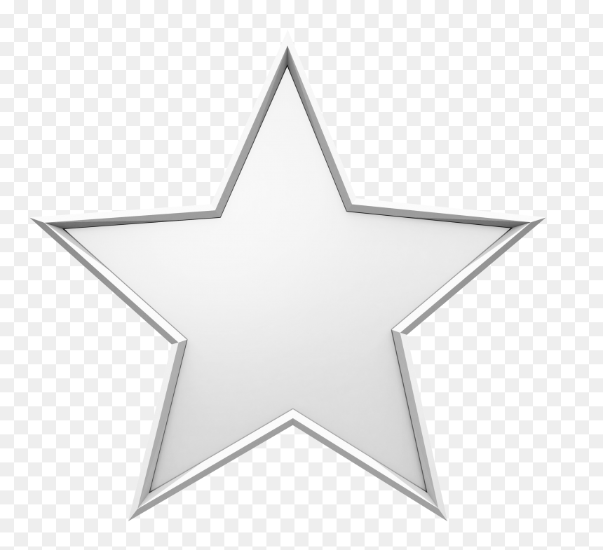Clipart White Star Transparent Background, HD Png Download - star png
