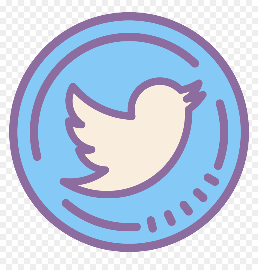 Twitter Kręcony Icon - Icon, HD Png Download - twitter png
