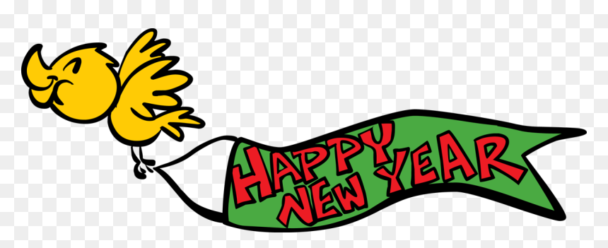 Happy New Year Animated Wallpaper - Happy New Year Clip Art, HD Png Download - banner png