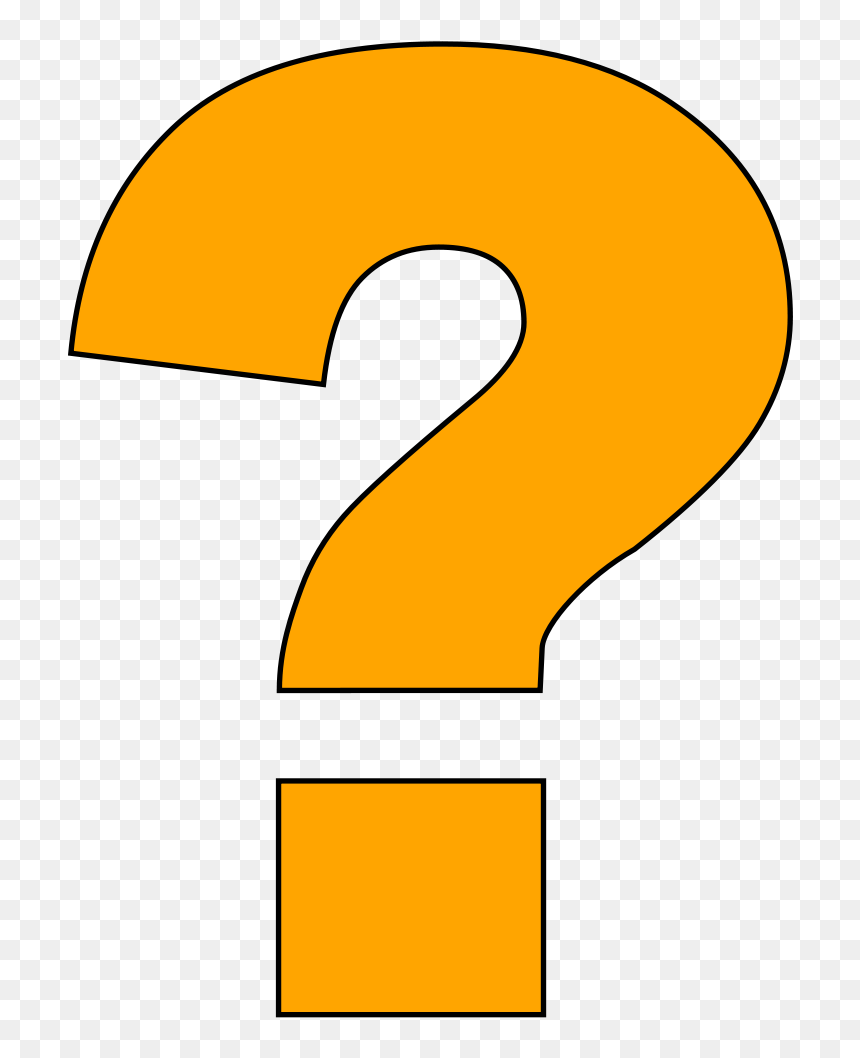 Question Mark Orange, HD Png Download - question mark png