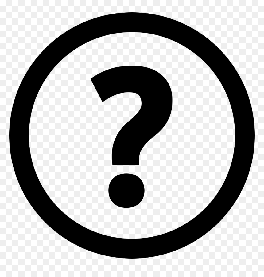 Question Mark In Circle Transparent Png - Charing Cross Tube Station, Png Download - question mark png