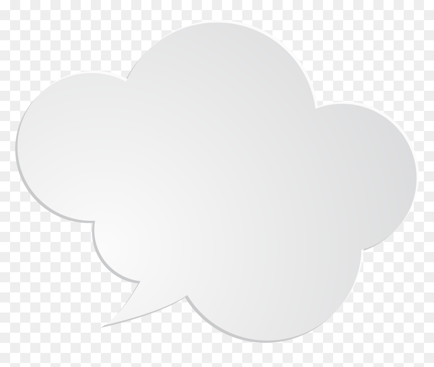 White Speech Bubble Png , Png Download, Transparent Png - speech bubble png