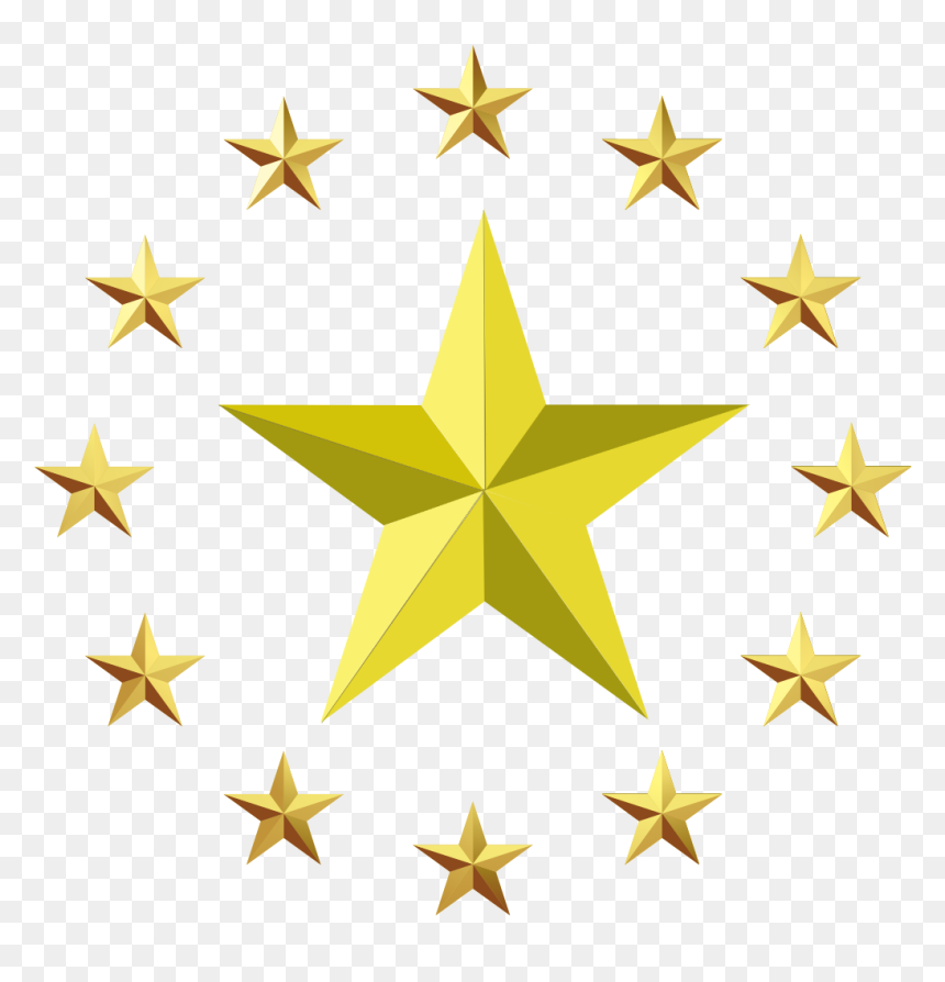 Star Stylized Wikistars - Transparent Background Gold Star Png, Png Download - stars png