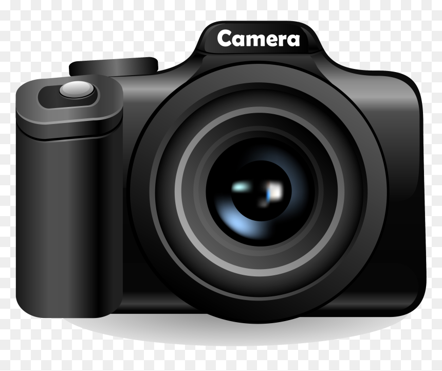 Vintage Images For Free - Camera Lens Digital Illustration, HD Png Download - camera png
