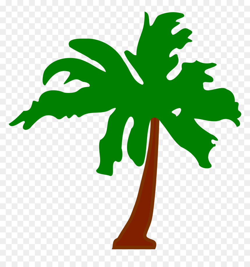 Cocos Keeling Islands Flag, HD Png Download - palm tree png
