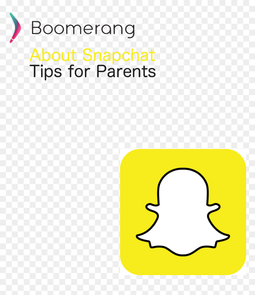 Boomerang Parental Control Blog, HD Png Download - snapchat logo png