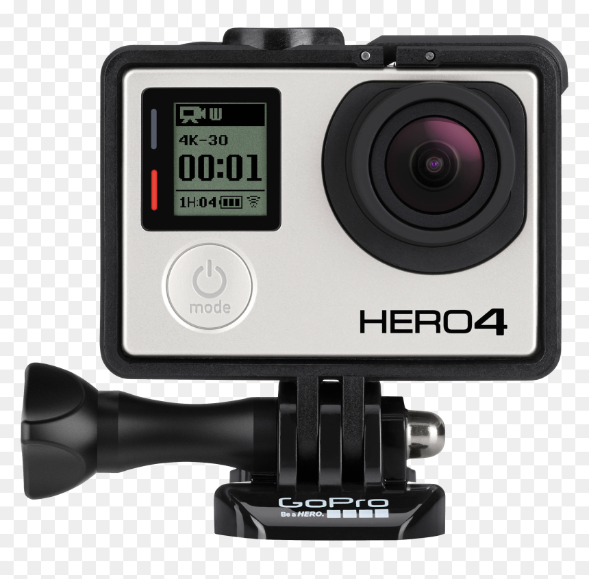 Gopro Hero 4 Black, HD Png Download - camera png