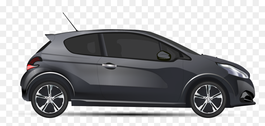 Car Png Black And White Png Transparent - Clip Art, Png Download - car png