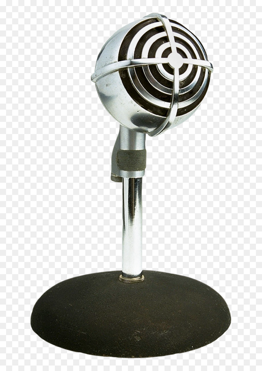 Retro Style Microphone Png Image - Podcast Mic Transparent Png, Png Download - microphone png