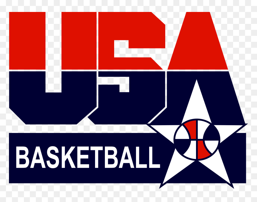 Usa Basketball Logo Png Transparent - Usa Basketball Logo Png, Png Download - basketball png