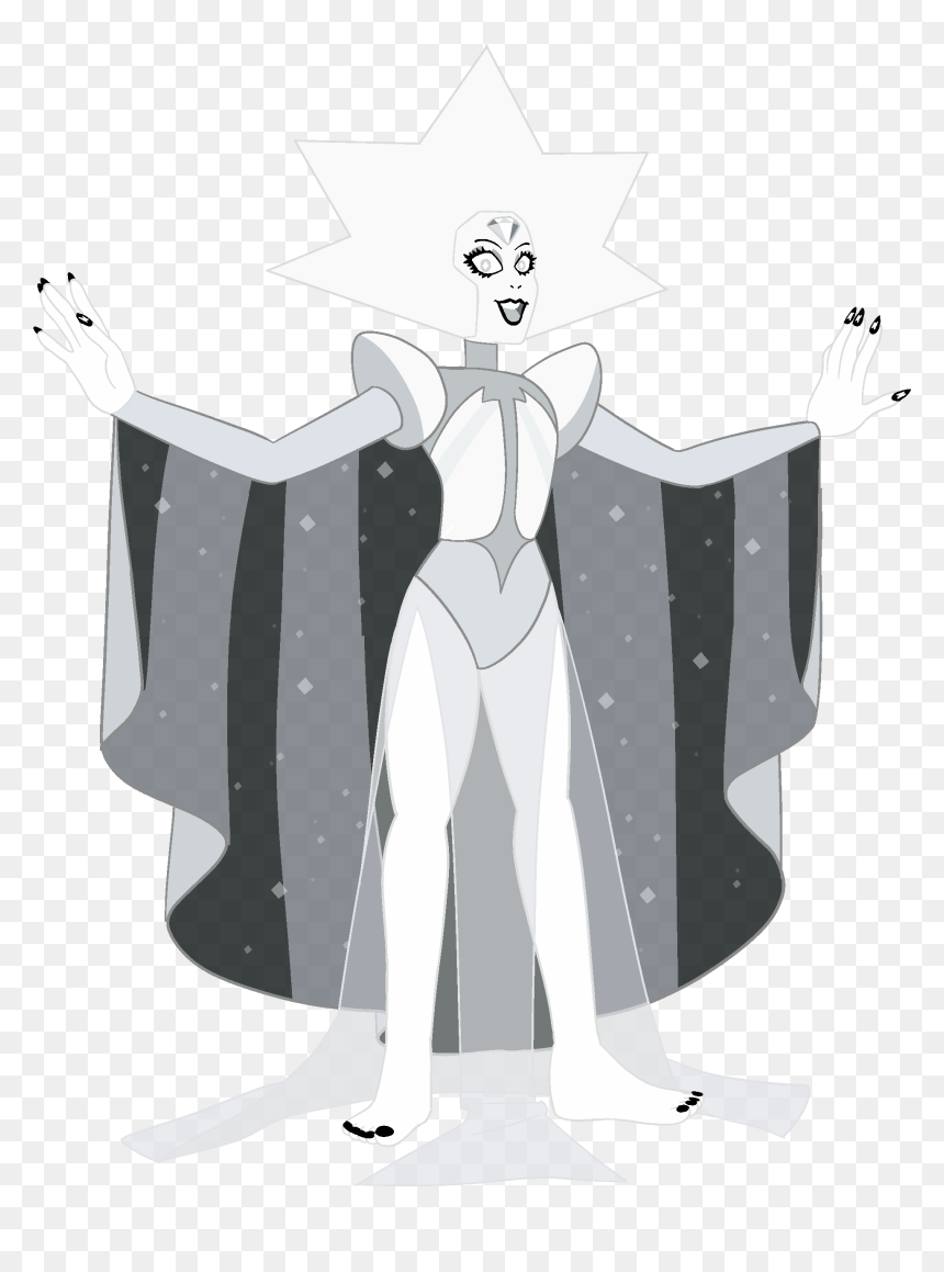 Steven Universe White Diamond Transparent, HD Png Download - diamond png