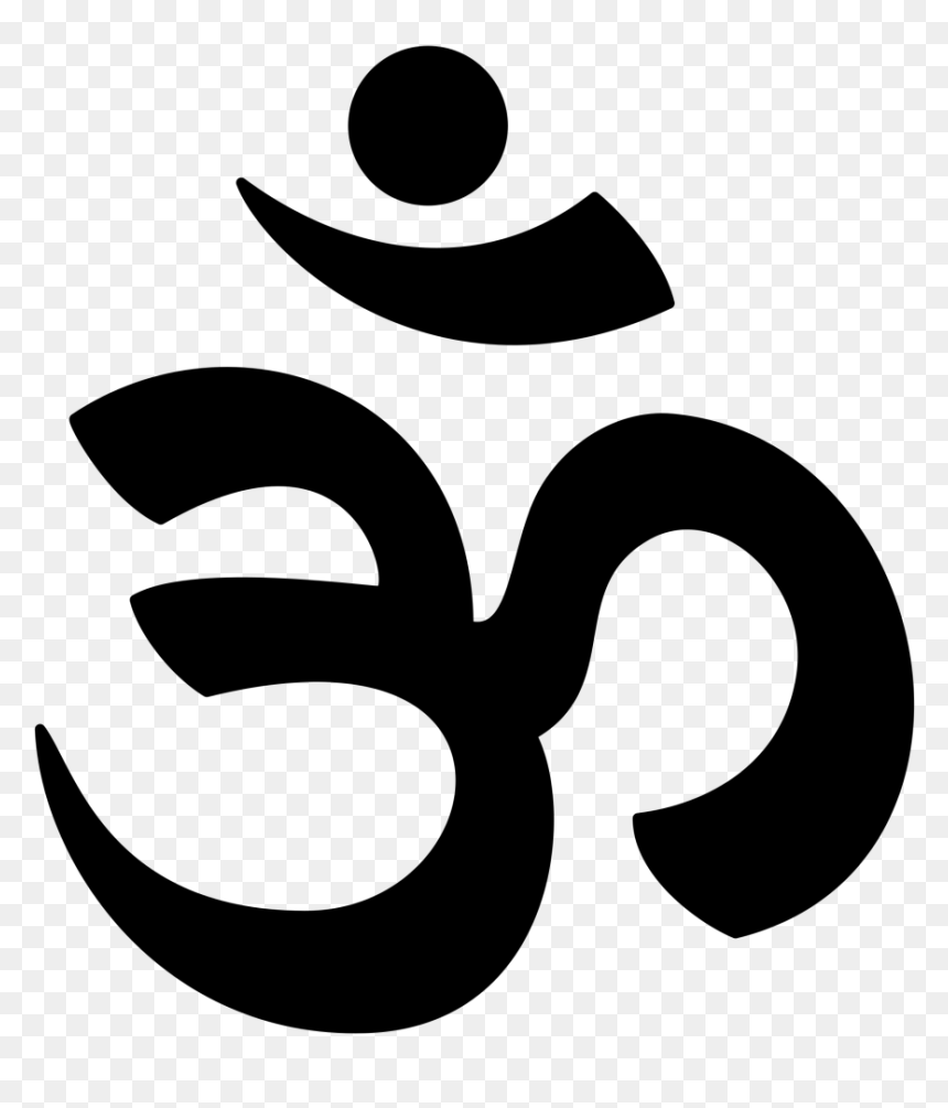 Mantra Om Clip Arts - Hinduism Symbol Png, Transparent Png - om png