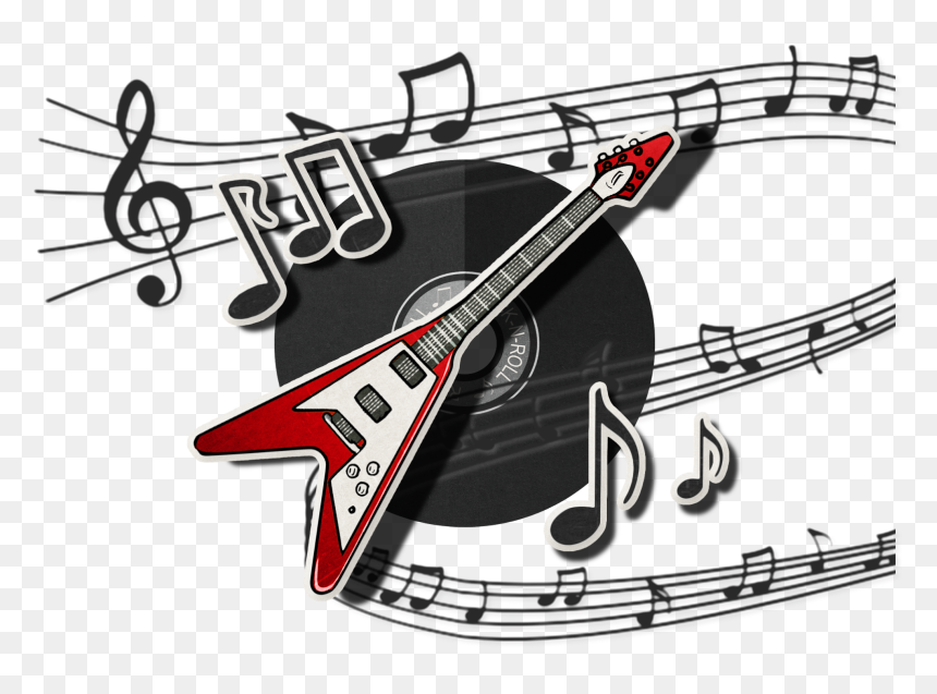Rock Music Notes Png , Png Download, Transparent Png - music notes png