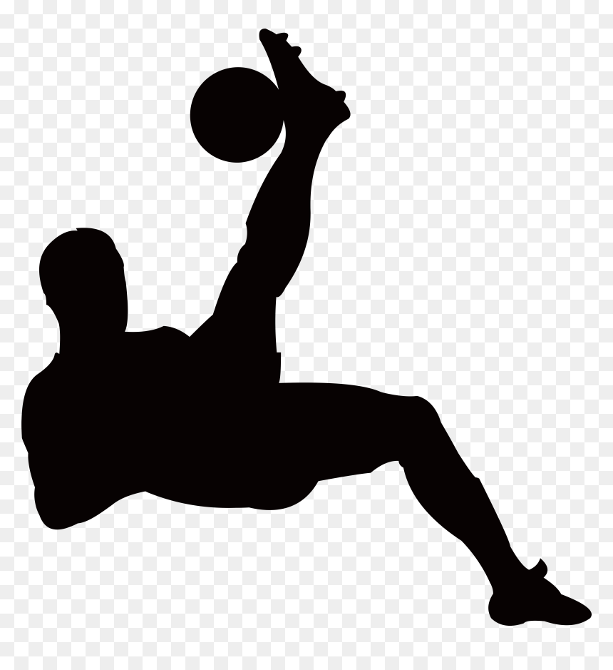 Football Player Silhouette Transparent Png Clip Art, Png Download - football png