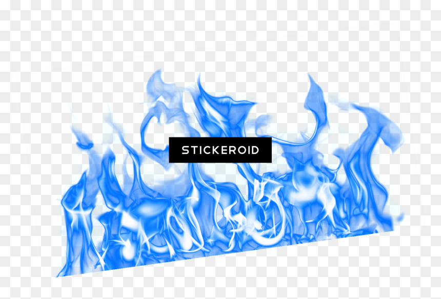 Blue Flames Png - Blue Transparent Fire Png, Png Download - flames png