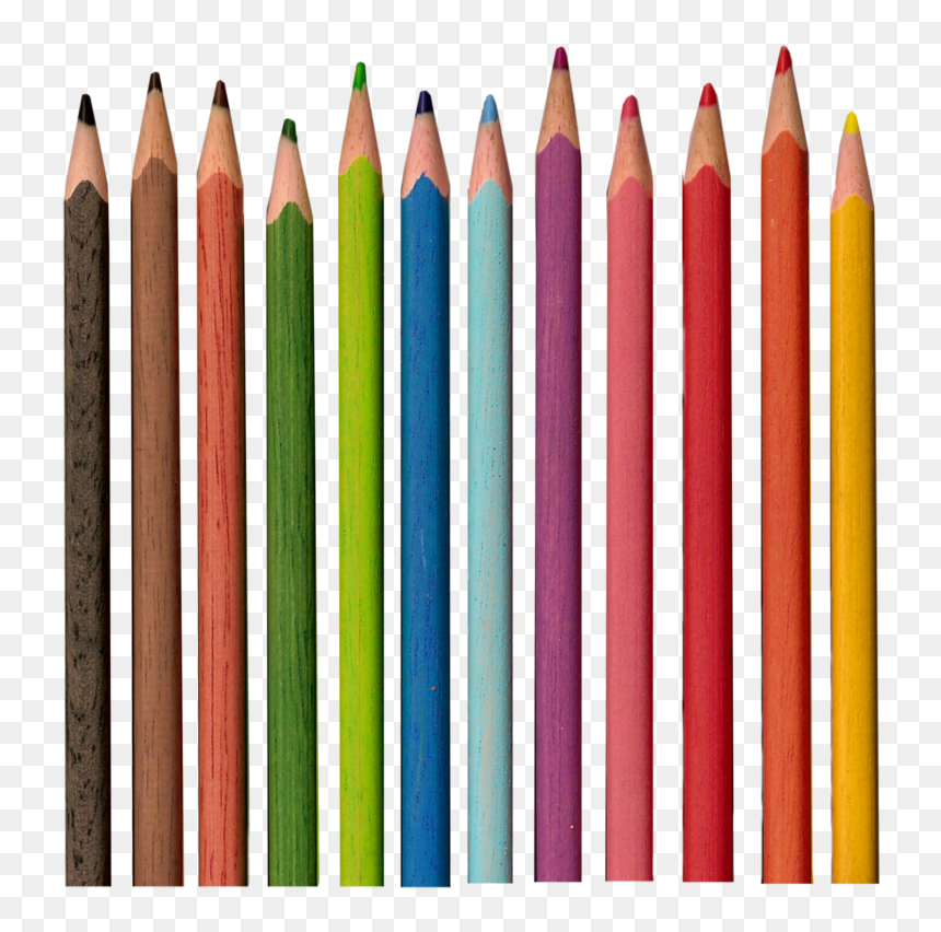 Pencil Png Free Download - Цветные Карандаши Png, Transparent Png - pencil png