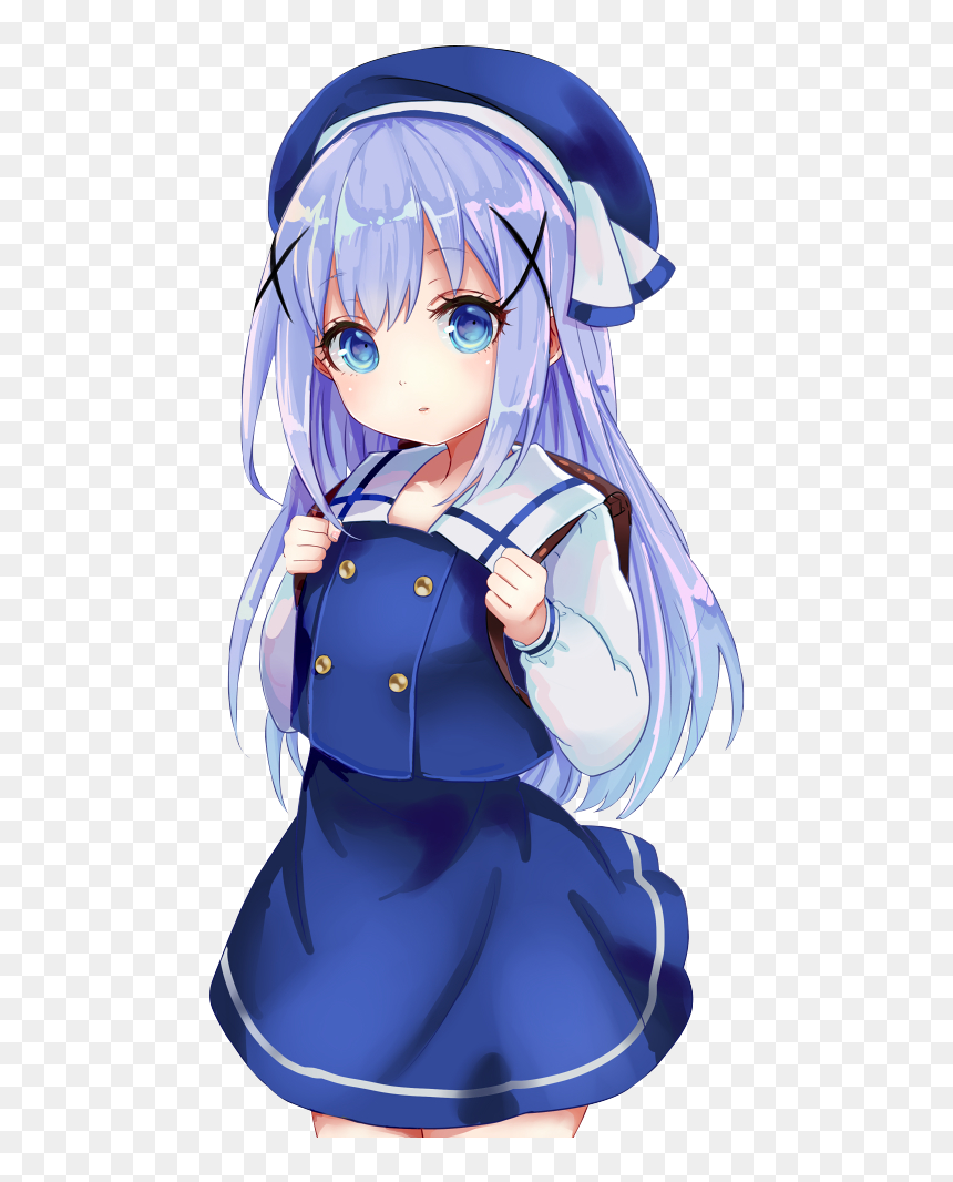 #gochuumon Wa Usagi Desu Ka #png #loli #loli Png #anime - Order A Rabbit School Uniform, Transparent Png - anime png