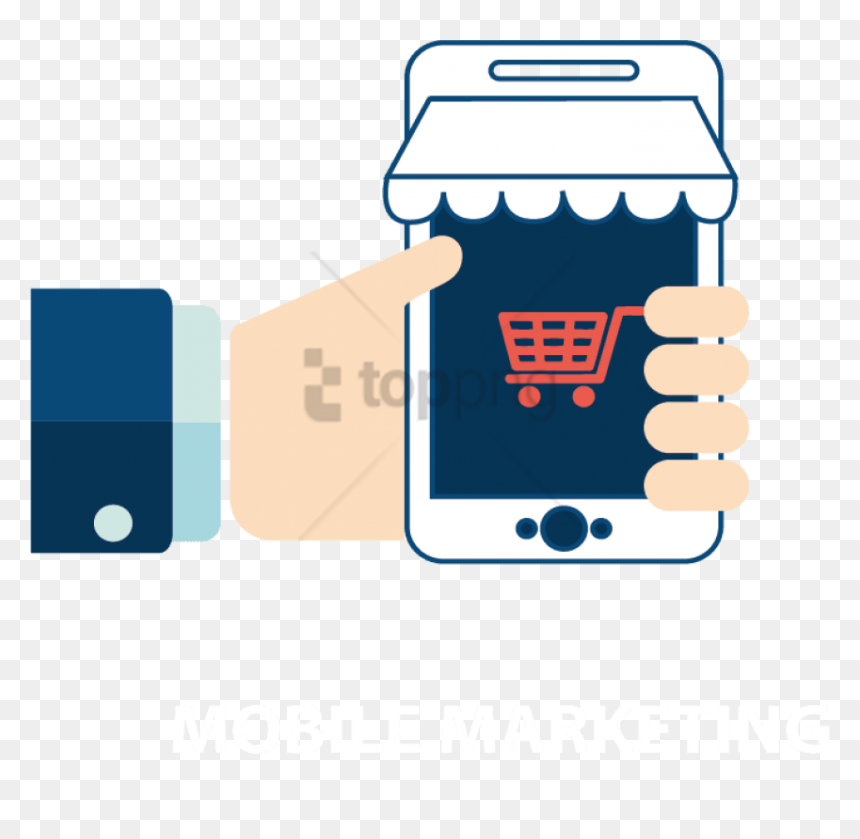 Thumb Image - Mobile Marketing Png Transparent, Png Download - phone icon png
