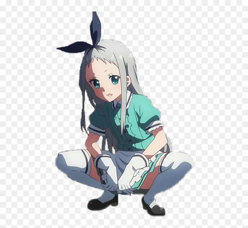 Transparent Slav Squat Png - Hideri Kanzaki, Png Download - anime png