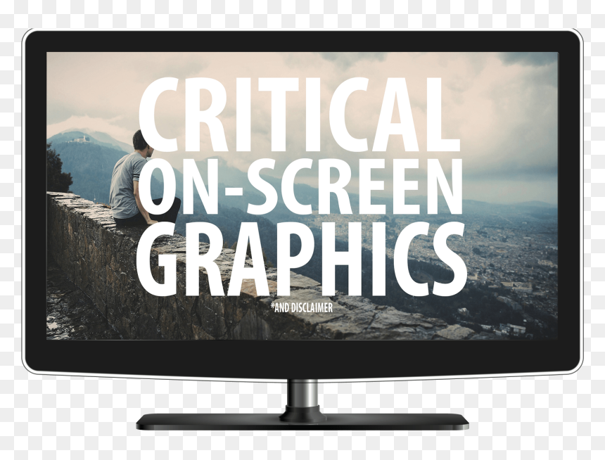 Center Cut Safe - Led-backlit Lcd Display, HD Png Download - tv png