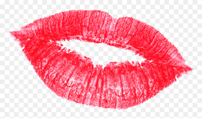 Lipstick Kiss Png Transparent, Png Download - lips png