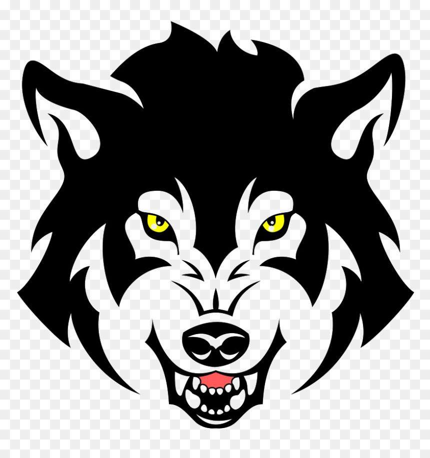 Gray Wolf Stock Illustration Clip Art - Wolf Logo Png Transparent, Png Download - wolf png