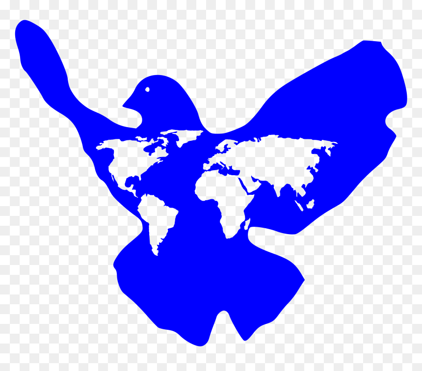World Peace Dove Clip Arts - World Peace Clip Art, HD Png Download - dove png
