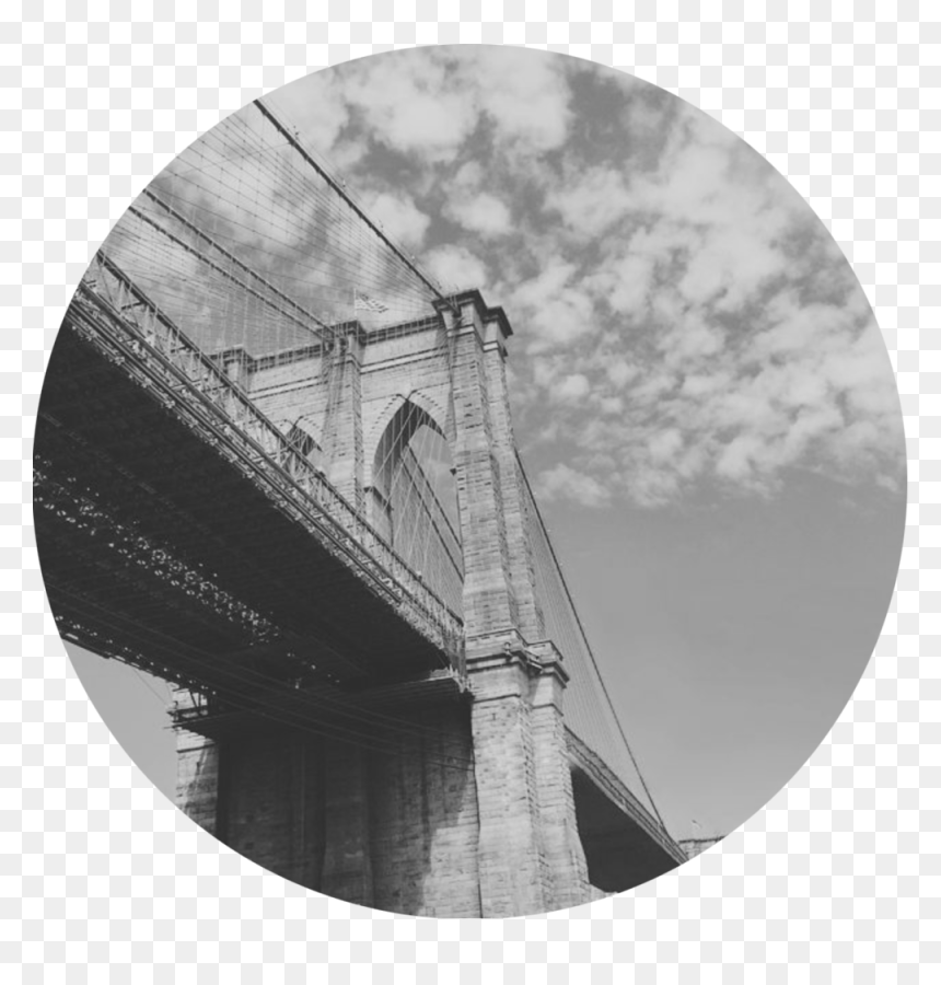 Fog And Apple New York - Brooklyn Bridge, HD Png Download - fog png