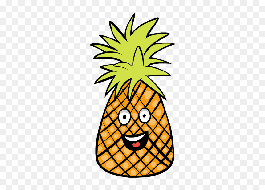 Collection Of Funny - Funny Pineapple Clipart, HD Png Download - pineapple png