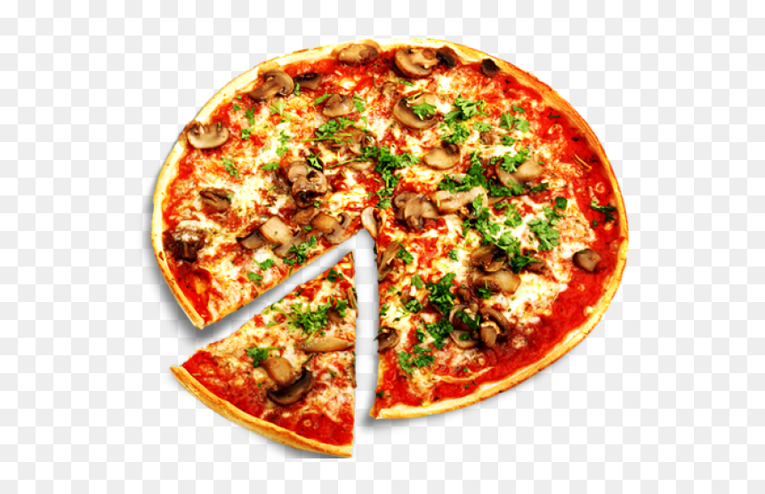 Pizza Png Transparent Images - Large Pizza With Drink, Png Download - pizza png