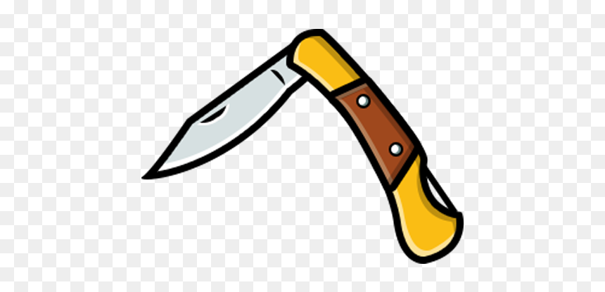 Cartoon Pocket Knife, HD Png Download - knife png