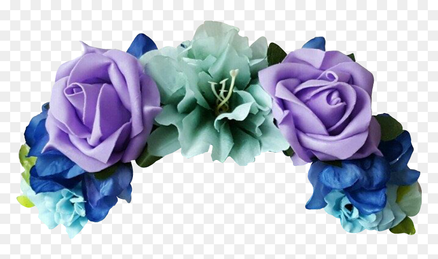 Purple Flower Crown Png, Transparent Png - flower crown png