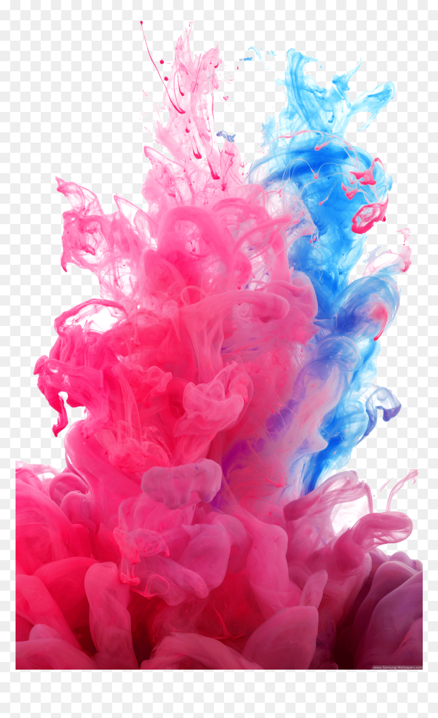 Pink And Blue Smoke, HD Png Download - fog png