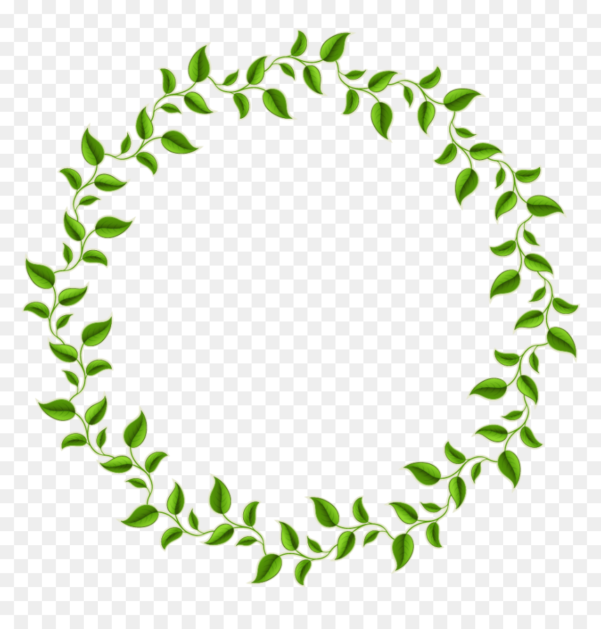 Decorative Leaf Png Photos - Leaf Circle Free Png, Transparent Png - leaf png