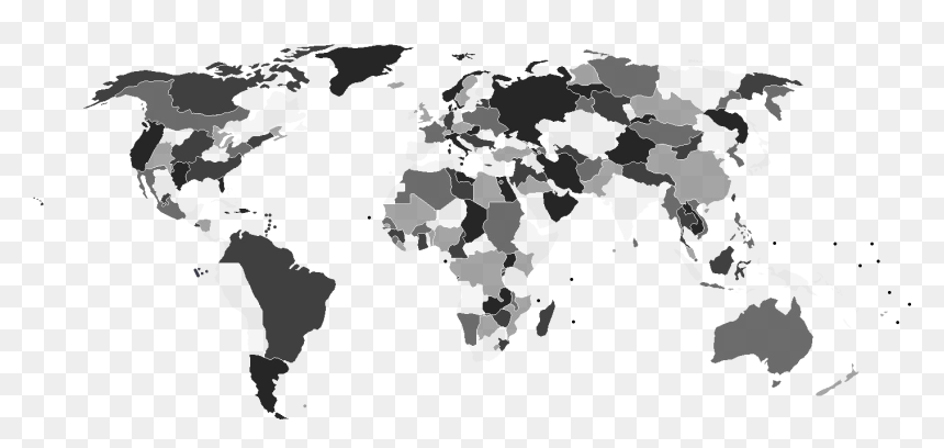 World Map Transparent Images - Sino Soviet Union Alternate History, HD Png Download - world map png