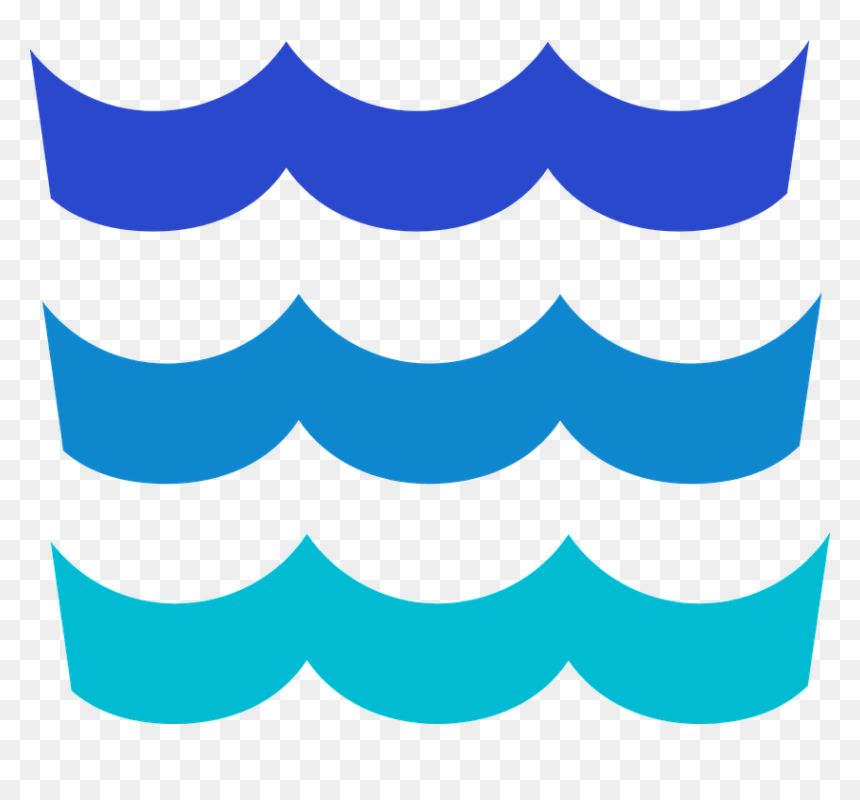 Wave Border Clip Art, HD Png Download - wave png