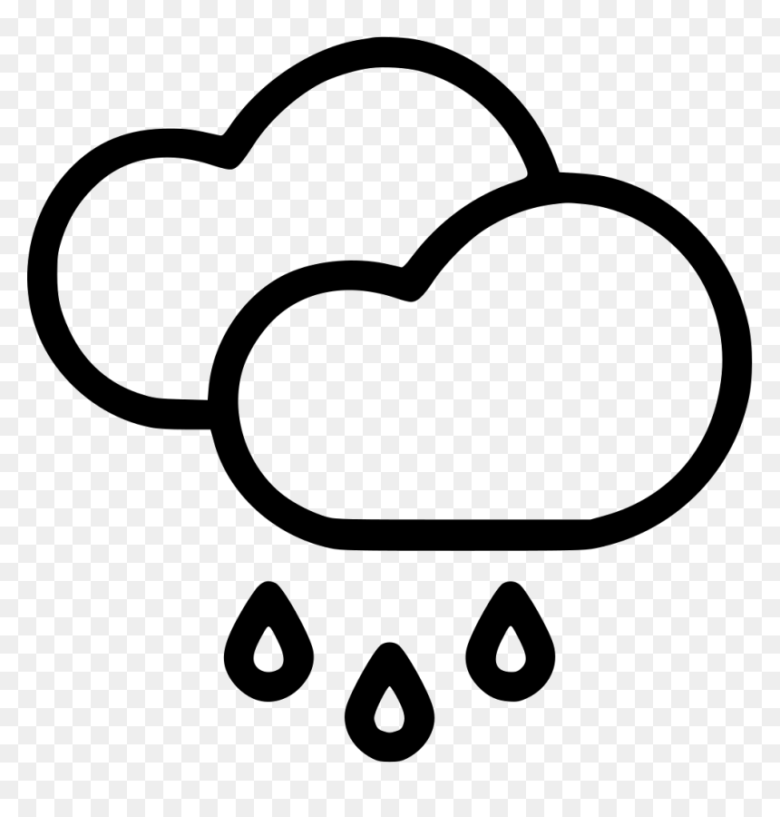 Cloud Clouds Rain Drops Drizzle Rainfall - Rain Drops Rainfall Png, Transparent Png - rain png