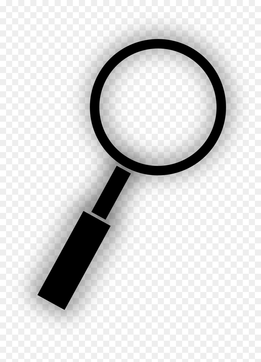 House Clipart Free Magnifying Glass Vector Royalty - Magnifying Glass, HD Png Download - magnifying glass png
