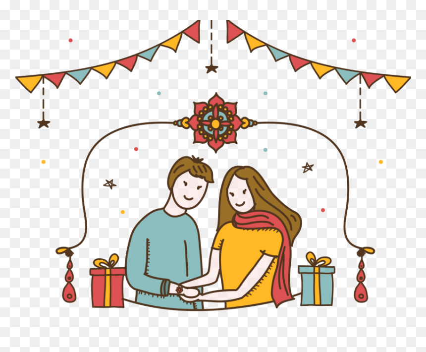 Wishes Of Independence In Rakshabandhan, HD Png Download - rakhi png