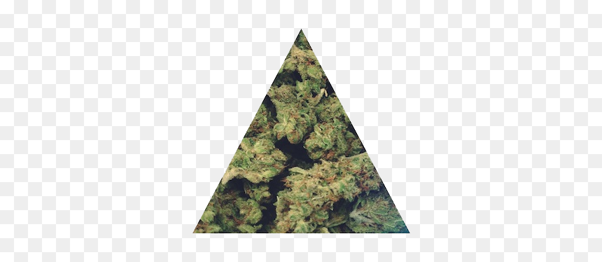Weed Marijuana Ganja High Edit Nugs Triangle Stoned - High Weed Png, Transparent Png - weed png