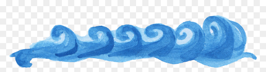 Wave Of Watercolor Png, Transparent Png - wave png