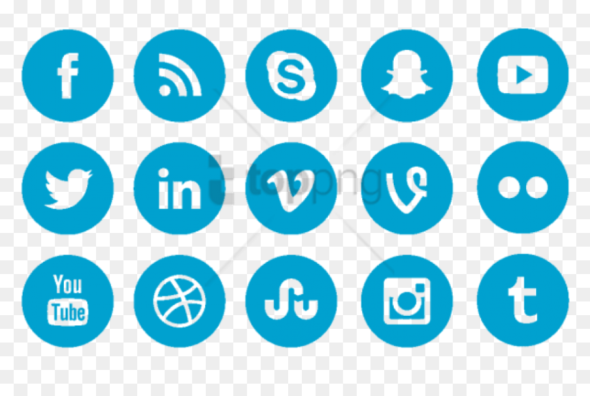 Facebook Twitter Youtube Social Media Icon, Facebook - Media Social Icon Png, Transparent Png - youtube icon png