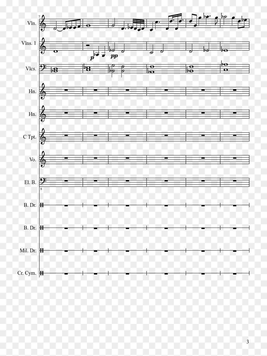 Age Of Empires 3 Sheet Music Clipart , Png Download - Plot, Transparent Png - music png