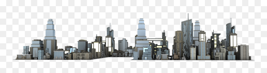 Thumb Image - City Buildings Cut Out, HD Png Download - city png
