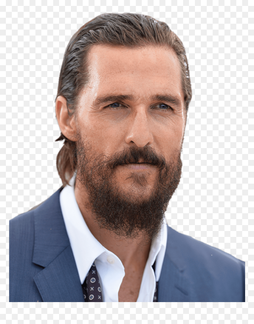 Matthew Mcconaughey With Beard Clip Arts - Matthew Mcconaughey Png, Transparent Png - beard png