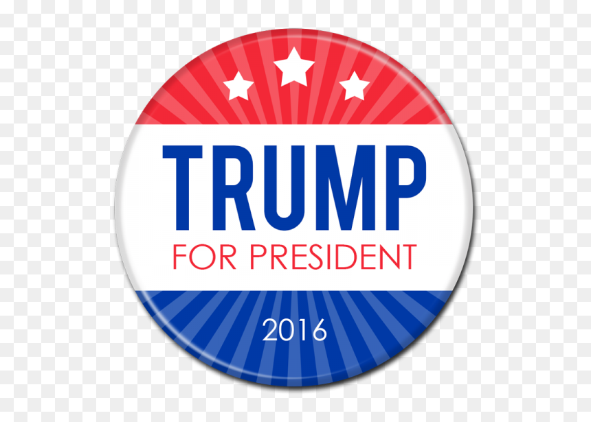 Nixon And Lodge Button, HD Png Download - trump png