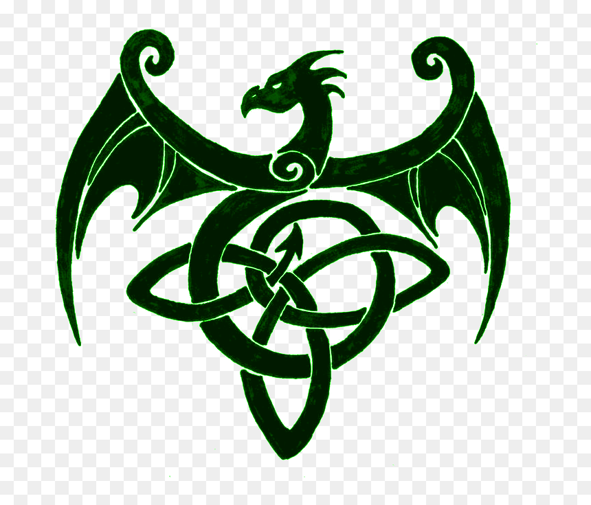 Celtic Dragon Tattoo , Png Download, Transparent Png - tattoo png