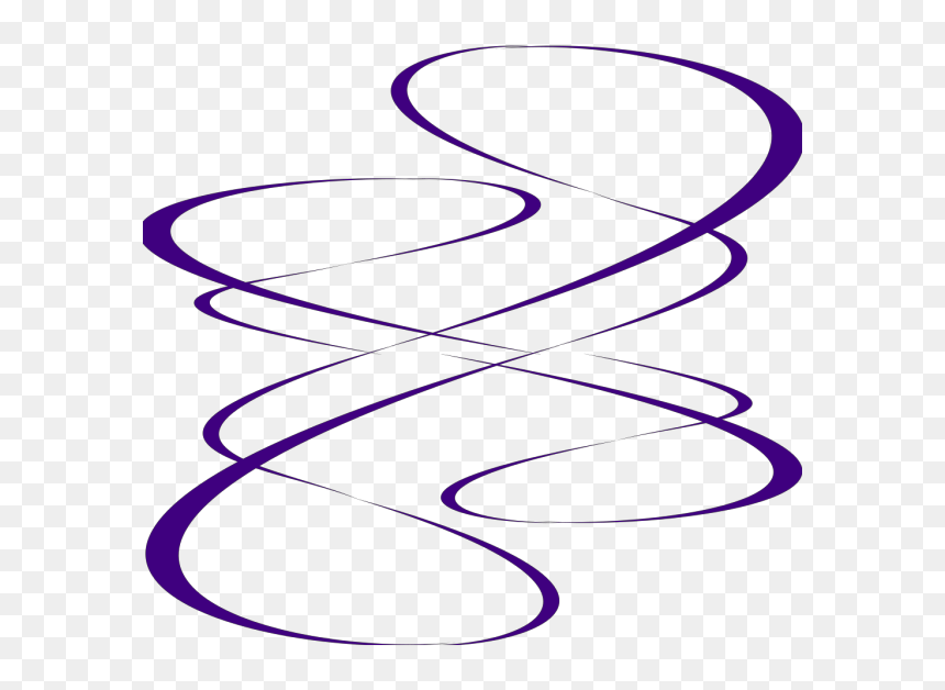 Curved Lines Png Icons - Fancy Lines Clip Art, Transparent Png - lines png