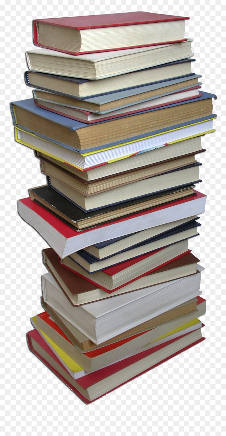 Used Book Donation Bookselling Charitable Organization - Pile Of Books Transparent, HD Png Download - books png